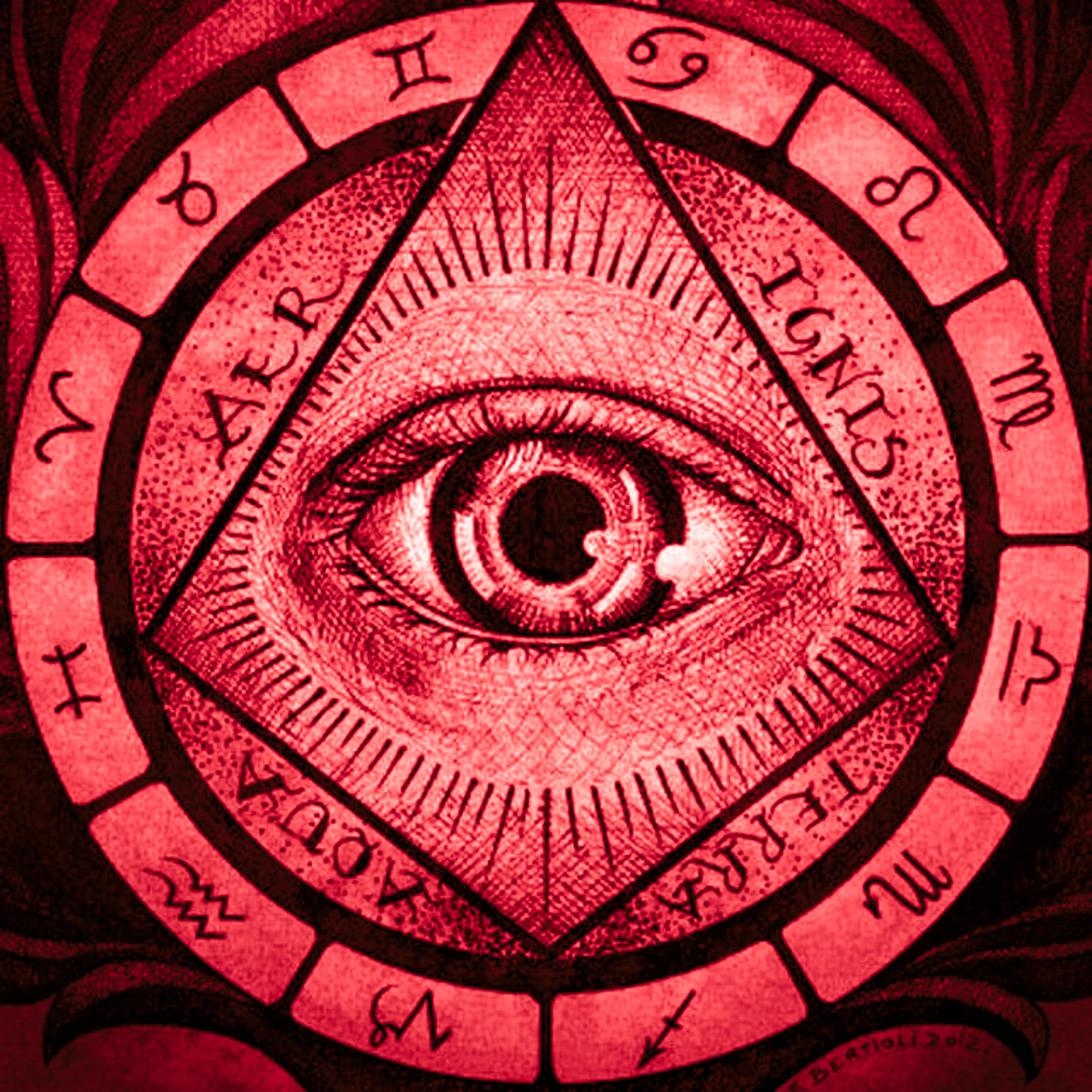 Kalipto red eye hacker avatar